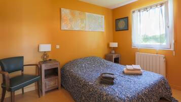 1 makuuhuone, silitysrauta/-lauta, ilmainen Wi-Fi, vuodevaatteet