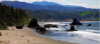 Charming Quiet custom cottage!
Ping Pong, Ninja Warrior setup!
Firepit, orchard!