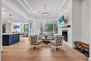 Interior - 6 Off Shore @ Palmetto Dunes | Pool, Yard & Dock | Lagoon Views | Steps to Ocean (Hilton Head Island)