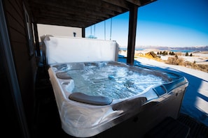 Bain à remous extérieur