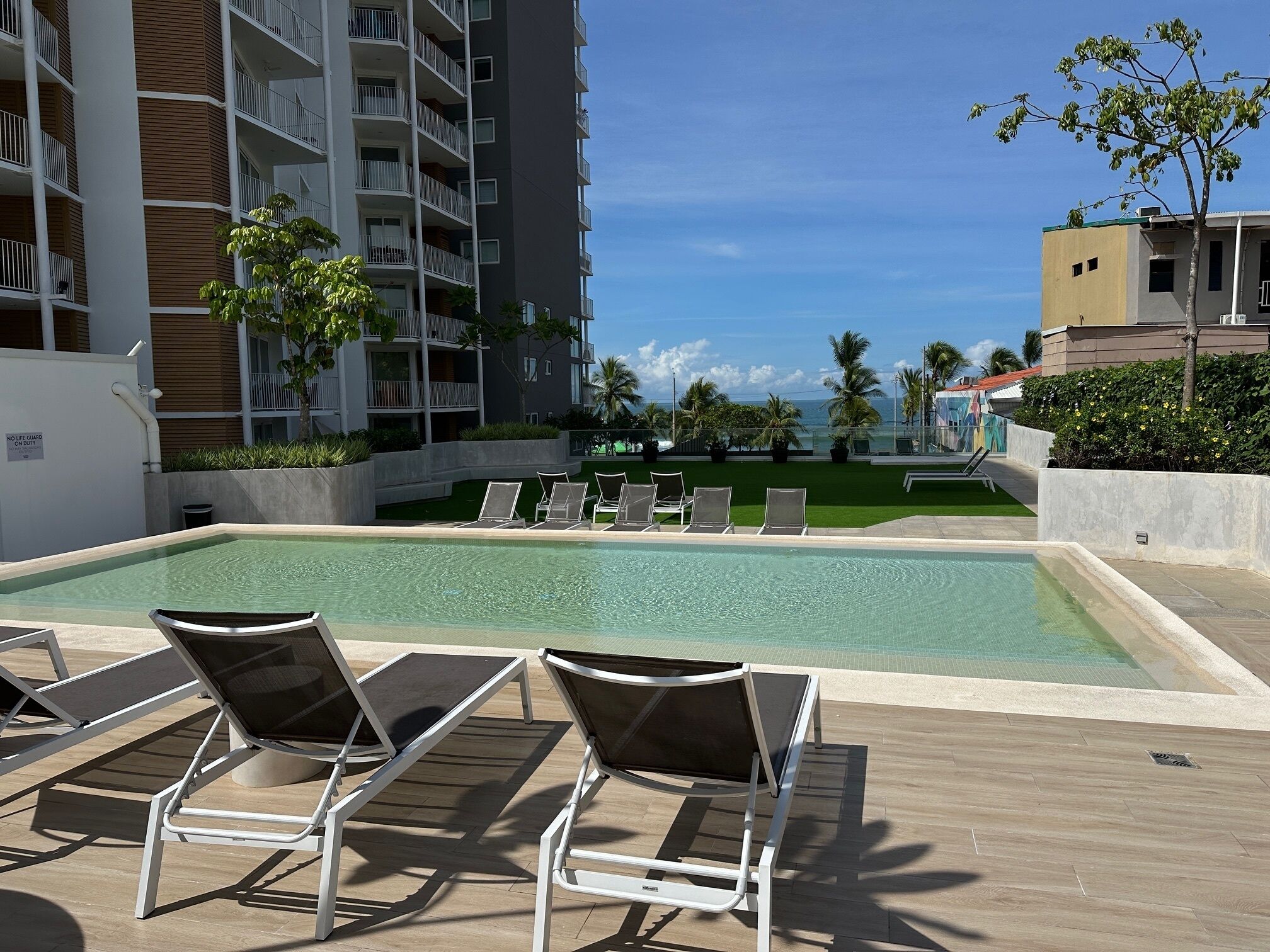 Alberca al aire libre 