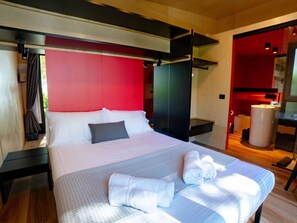 2 dormitorios, cuna de viaje, wifi gratis y ropa de cama