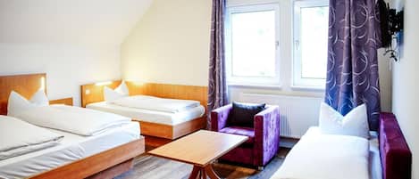 1 habitación, wifi y ropa de cama