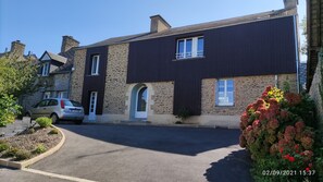 Majoituspaikan julkisivu