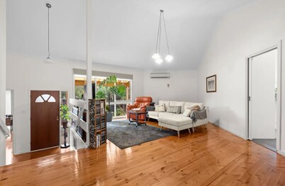 A leafy retreat only a skip and jump away from  the lively city of Boxhill.