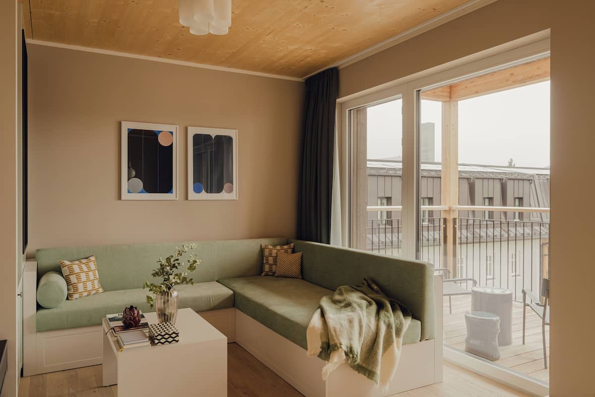 2 slaapkamers, een kluis op de kamer, een bureau, gratis wifi
