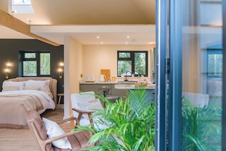 1 室のベッドルーム、WiFi. The Grain Store - a holiday let that sleeps 2 guests in 1 bedroom