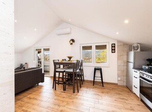 House (Four Bedroom Holiday Home) | Living room | 32-inch flat-screen TV with digital channels - Relaxing Bisko Retreat With Outdoor Pool, Furnished Terrace and BBQ (Trilj)