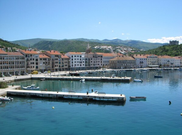 Apartment (One Bedroom Apartment with Terrace 4) | Aerial view - Apartments Bionda Senj (Senj)