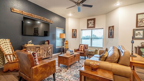 Smart TV, table football, offices