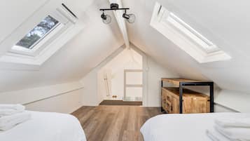 3 slaapkamers, een kluis op de kamer, een strijkplank/strijkijzer