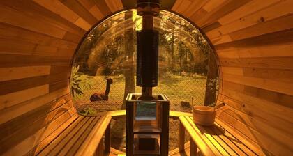 Forest House Hoeve de Zuidrand, Veluwe. Large garden, sauna, hot tub, privacy & alpacas