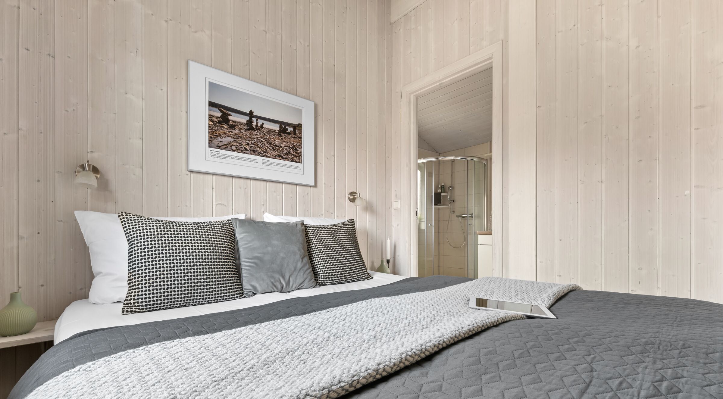 2 Schlafzimmer, Reisekinderbett, kostenloses WLAN