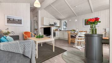 TV, fireplace, DVD player, stereo