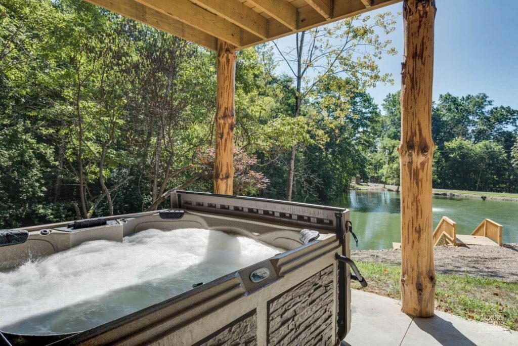 Bain à remous extérieur
