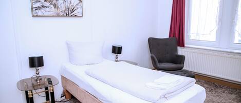 1 Schlafzimmer, WLAN, Bettwäsche