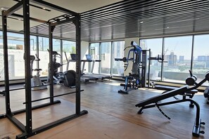 Fitness facility - StayShort - Classic Flat in JVC that Sleeps 2 (Dubai)
