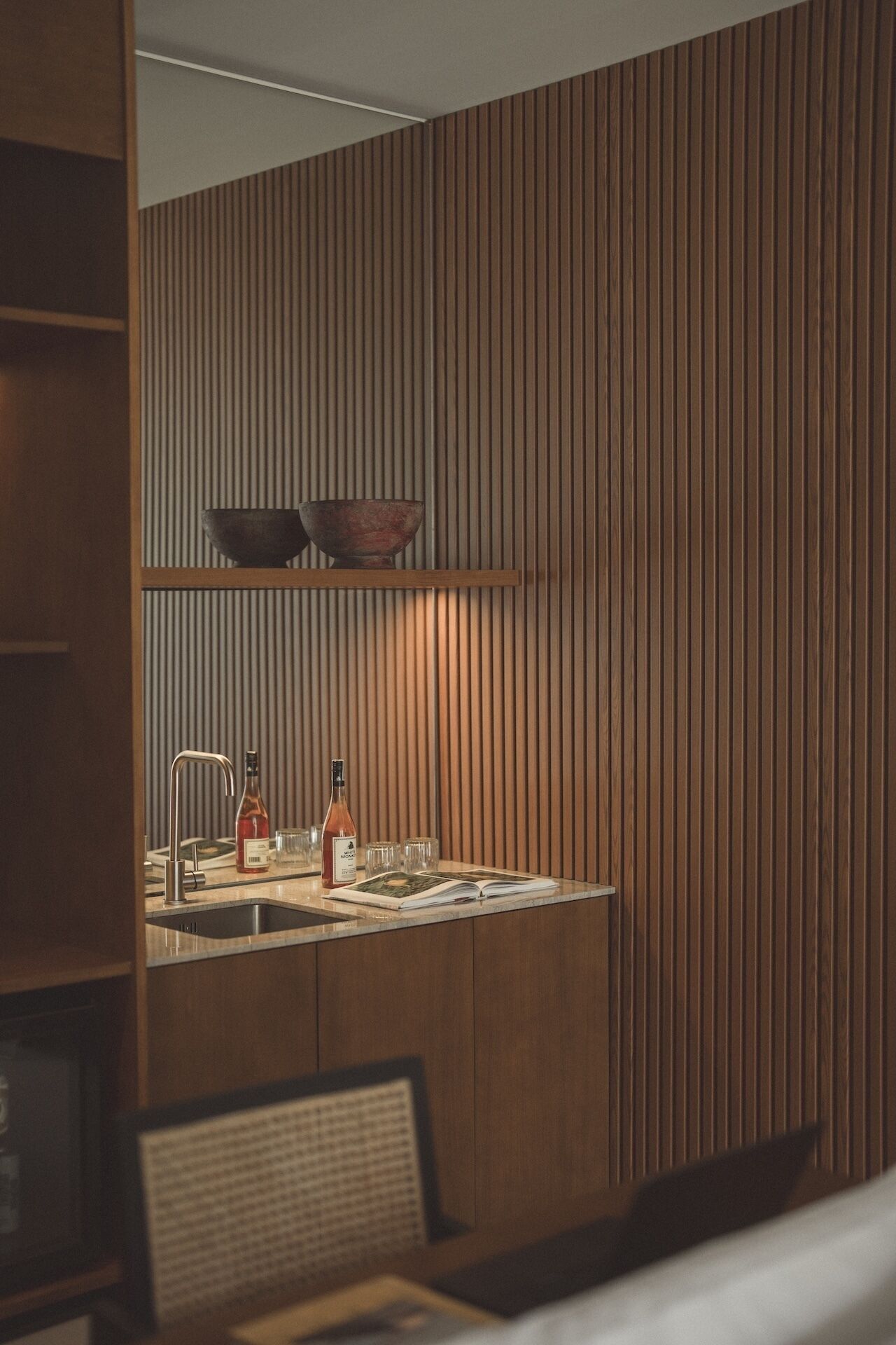 Luxury-Studio, 1 King-Bett, Balkon | Eigene Küche | Mini-Kühlschrank