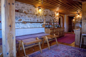 Sala de estar en el lobby