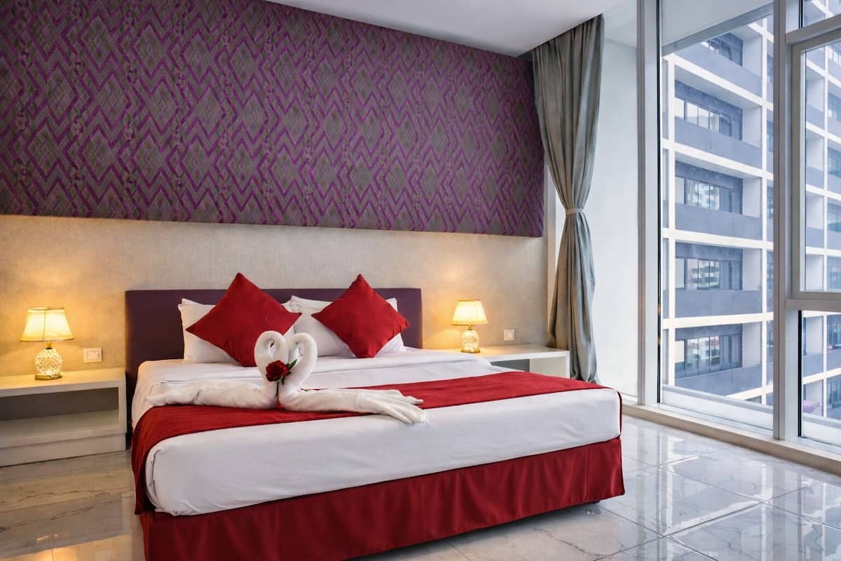 Deluxe appartement, uitzicht op de stad | Uitzicht op de stad