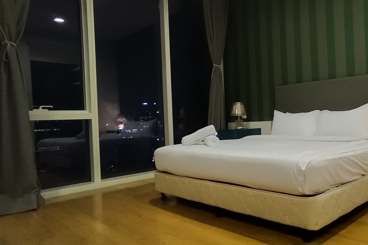 华丽公寓, 城市景观 | 1 多间卧室、客房内保险箱、办公桌、笔记本电脑工作区