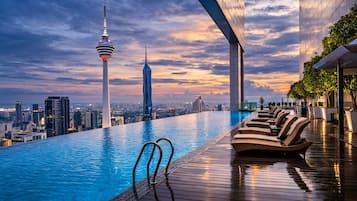 Rooftop pool