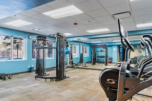 Fitnessbereich
