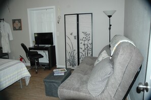 Living area - Charming 2-bedroom house in superb Phoenix with AC, Wi-Fi (Phoenix)