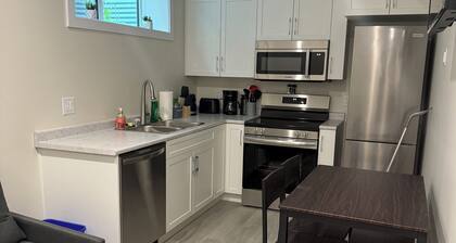 Bright and warm cozy suite