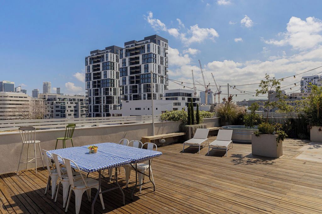 Terrasse sur le toit