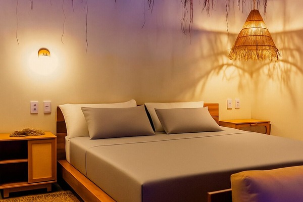 Ropa de cama de alta calidad, colchones con efecto memoria y minibar