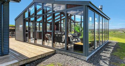 River House - with fantastic view to the White River in beautiful Flúðir
