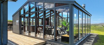 River House - with fantastic view to the White River in beautiful Flúðir