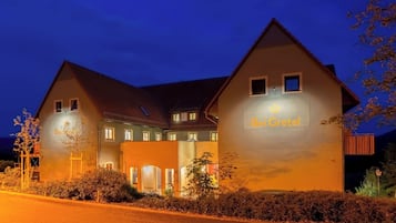 Fassade der Unterkunft