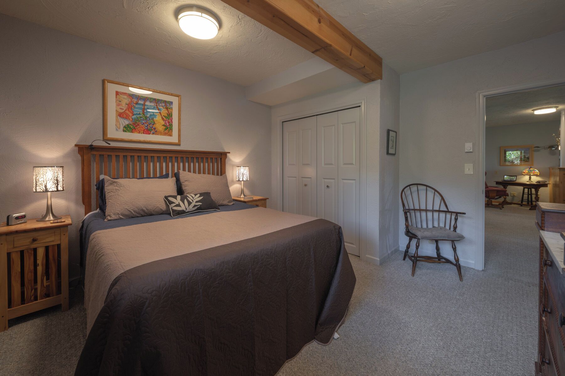 Blackout drapes, soundproofing, iron/ironing board, free WiFi