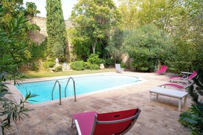 Outdoor pool - Harvesters' house (Aigues-Vives)