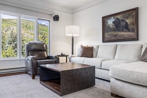 Smart TV, chimenea, videojuegos y reproductor de DVD 