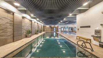 Indoor pool, outdoor pool
