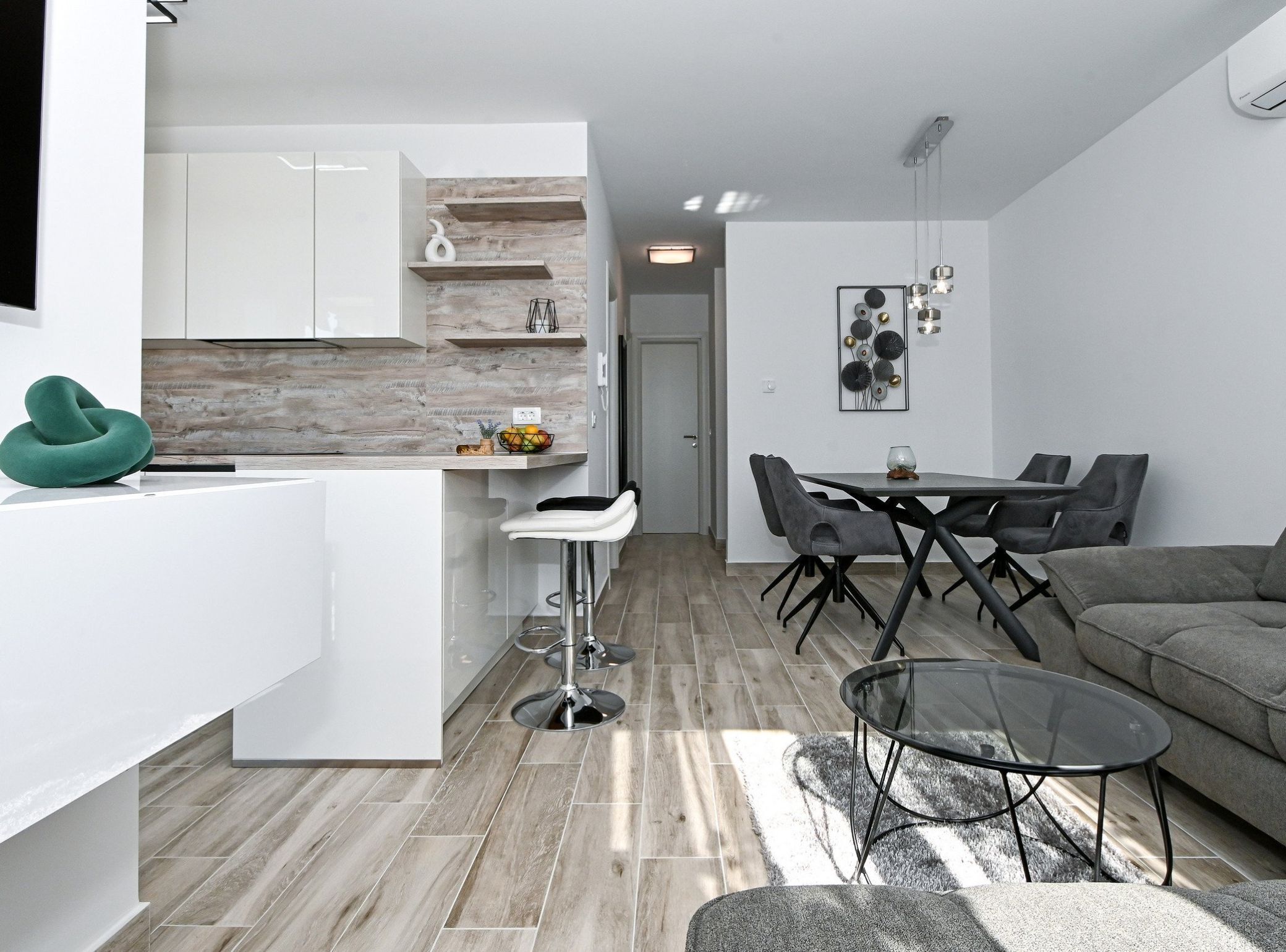 Apartment (Two Bedroom Apartment) | Private kitchen | Fridge