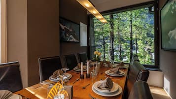 Luxury Chalet, Mountain View | In-room dining