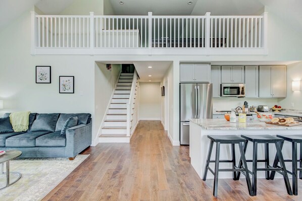 Interior - Next to the Springs! Bright + Modern Getaway w/ Mtn Views (Warm Springs)