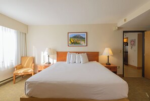 1 chambre, coffres-forts dans les chambres, fer et planche à repasser