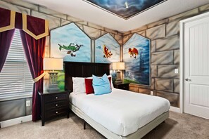 5 bedrooms, iron/ironing board, free WiFi, bed sheets