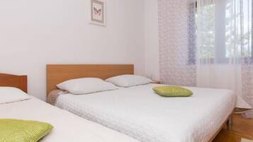 4 habitaciones, cunas y wifi gratis