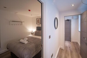 Apartament, 1 llit doble i sofà llit, no fumadors, cuina | Planxa i posts de planxar i wifi gratuïta