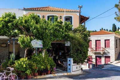 Land Of Olive A traditional stone housewith  pool in Ano Styra