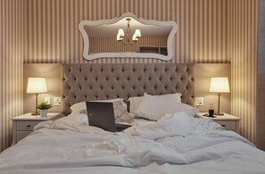 1 soverom, strykejern/-brett, wi-fi og sengetøy