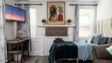 1 間睡房、書桌、熨斗/熨衫板、免費 Wi-Fi