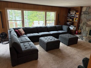 TV, ping pong, computer monitors
