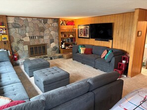 TV, table tennis, computer monitors